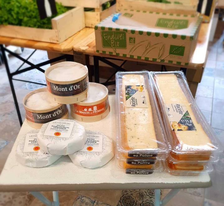 Vente de produits laitiers Villenouvelle